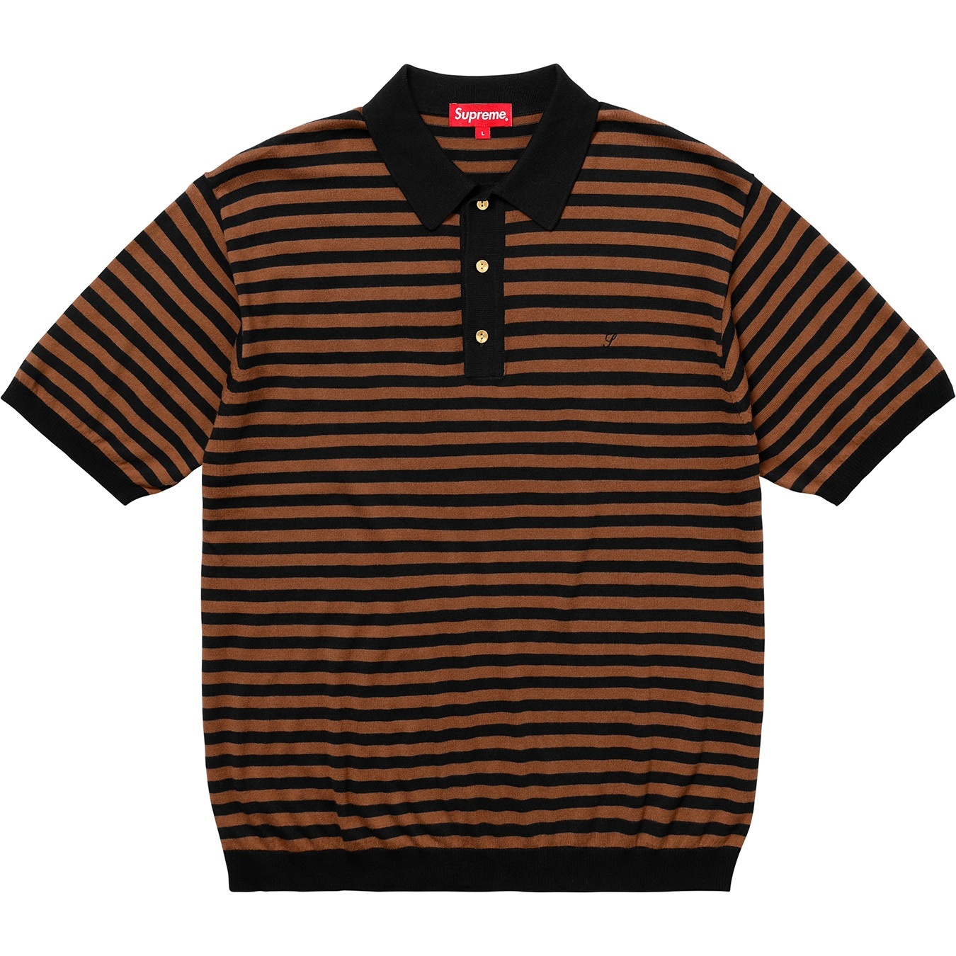 Striped Knit Polo view 6